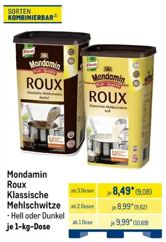 METRO Mondamin Roux Klassische Mehlschwitze Angebot