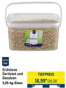 METRO METRO Chef Erdnüsse Geröstet und Gesalzen Angebot