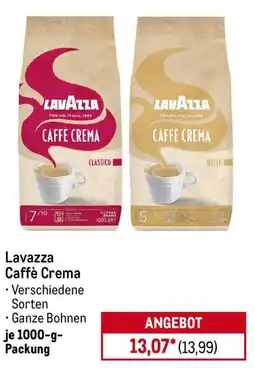 METRO Lavazza Caffè Crema Angebot