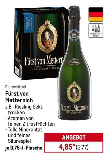METRO Fürst von Metternich Angebot