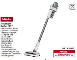 METRO Miele Akkusauger Duoflex HX1 Angebot