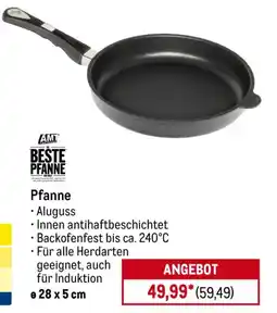 METRO AMT BESTE PFANNE Pfanne Angebot