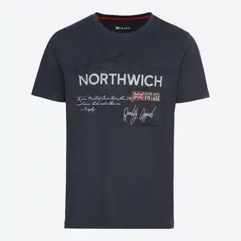 NKD Herren-T-Shirt in Mélange-Optik Angebot