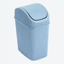 NKD Kosmetik-Abfalleimer mit Rillen, ca. 17,5x11x23cm Angebot