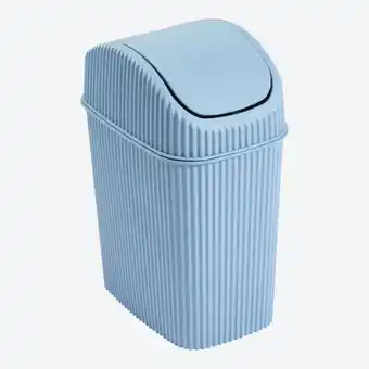 NKD Kosmetik-Abfalleimer mit Rillen, ca. 17,5x11x23cm Angebot