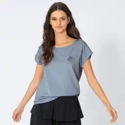 NKD Damen-T-Shirt mit Druck auf Vorder- und Rückseite Angebot