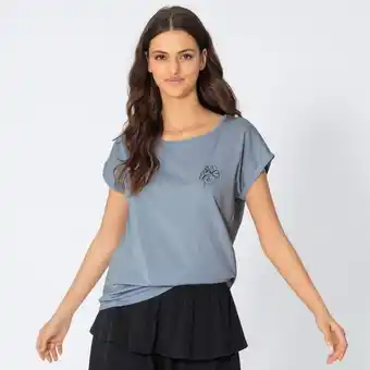 NKD Damen-T-Shirt mit Druck auf Vorder- und Rückseite Angebot