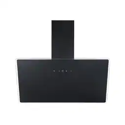toom Baumarkt Respekta Schräghaube 'CH112090S' Metall/Glas schwarz 90 cm Angebot
