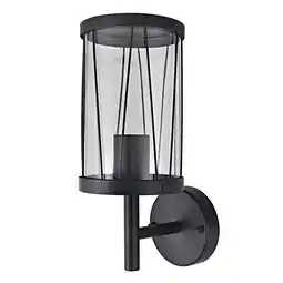 toom Baumarkt toom Wandleuchte 'Lissabon' schwarz E27 Ø 13 x 31,2 cm Angebot