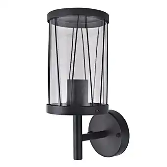toom Baumarkt toom Wandleuchte 'Lissabon' schwarz E27 Ø 13 x 31,2 cm Angebot