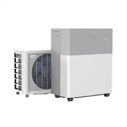 toom Baumarkt Midea Mobiles Klimagerät 'PortaSplit' 12000 BTU/h Angebot