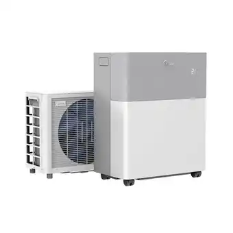 toom Baumarkt Midea Mobiles Klimagerät 'PortaSplit' 12000 BTU/h Angebot