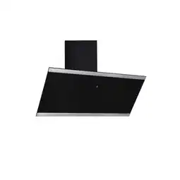 toom Baumarkt Respekta Schräghaube 'CH89090S' Metall/Glas schwarz 90 cm Angebot