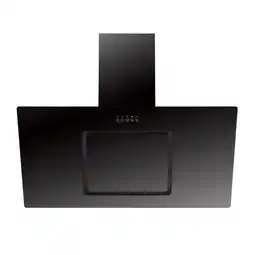 toom Baumarkt Respekta Schräghaube 'CH22010/90SBZ' Metall/Glas schwarz 90 cm Angebot