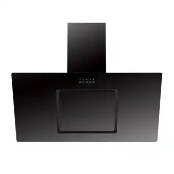 toom Baumarkt Respekta Schräghaube 'CH22010/90SBZ' Metall/Glas schwarz 90 cm Angebot