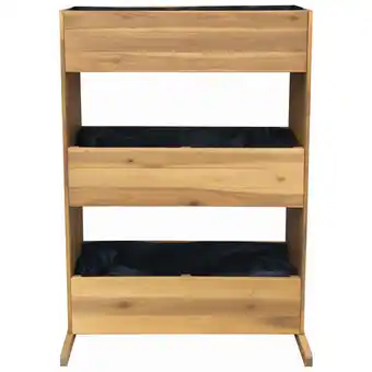 toom Baumarkt Hochbeet 'Lisa' akazienfarben 115 x 70 x 40,5 cm Angebot