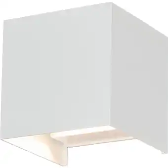 toom Baumarkt toom LED-Außenwandleuchte 'Pula' weiß 10 x 10 x 10 cm Angebot