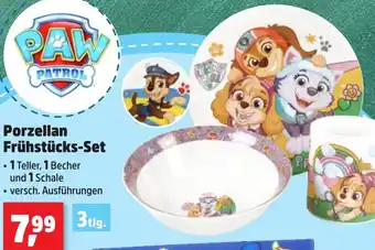 Thomas Philipps PAW PATROL Porzellan Frühstücks-Set Angebot