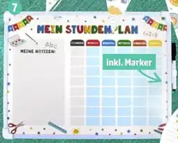 Thomas Philipps Memoboard ,,Mein Stundenplan" Angebot