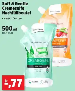 Thomas Philipps Soft & Gentle Cremeseife Nachfüllbeutel Angebot