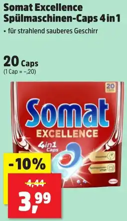 Thomas Philipps Somat Excellence Spülmaschinen-Caps 4 in 1 Angebot