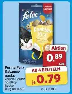 Famila Nord Ost Purina Felix Katzensnacks Angebot