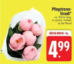 Edeka Pfingstrosen- Strauß Angebot