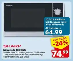 Famila Nord Ost SHARP Mikrowelle R200INW Angebot
