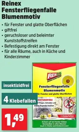 Thomas Philipps Reinex Fensterfliegenfalle Blumenmotiv Angebot