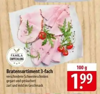Famila Nord Ost Bratensortiment 3-fach Angebot