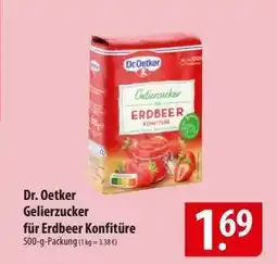 Famila Nord Ost Dr. Oetker Gelierzucker für Erdbeer Konfitüre Angebot