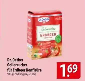 Famila Nord Ost Dr. Oetker Gelierzucker für Erdbeer Konfitüre Angebot