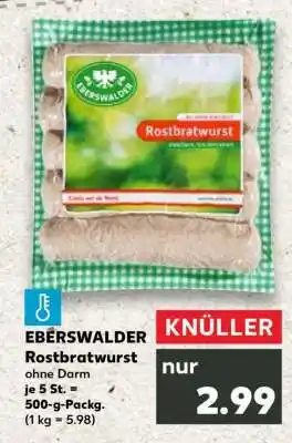 Kaufland EBERSWALDER Rostbratwurst Angebot