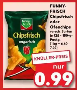Kaufland FUNNY-FRISCH Chipsfrisch oder Ofenchips Angebot