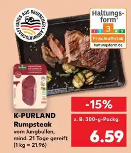 Kaufland K-PURLAND Rumpsteak Angebot