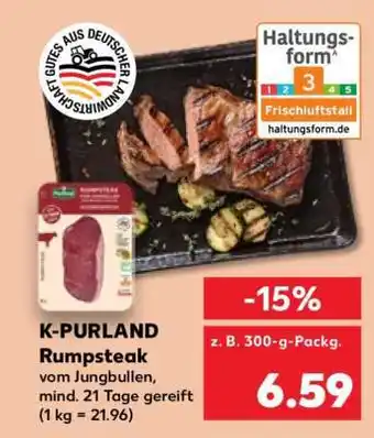 Kaufland K-PURLAND Rumpsteak Angebot