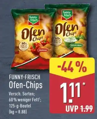 Aldi Nord FUNNY-FRISCH Ofen-Chips Angebot