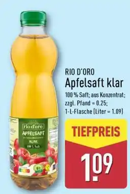 Aldi Nord RIO D'ORO Apfelsaft klar Angebot