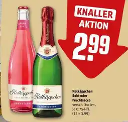 REWE Rotkäppchen Sekt oder Fruchtsecco Angebot