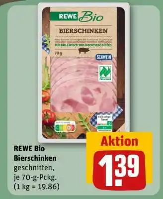 REWE REWE Bio Bierschinken Angebot