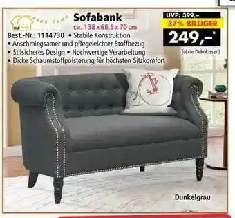 Norma24 Happy Home Sofabank Angebot