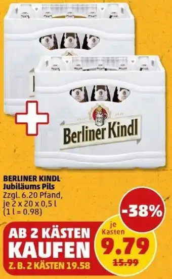 PENNY BERLINER KINDL Jubiläums Pils Angebot