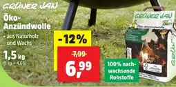 Thomas Philipps GRÜNER JAN Öko Anzündwolle Angebot