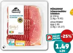 PENNY MÜHLENHOF Schwarzwälder Schinken Angebot