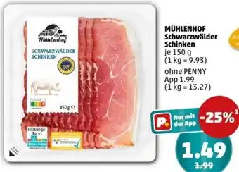 PENNY MÜHLENHOF Schwarzwälder Schinken Angebot