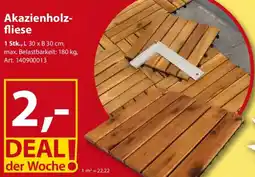 Sonderpreis Baumarkt Akazienholzfliese Angebot