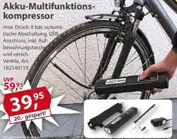 Sonderpreis Baumarkt Akku-Multifunktionskompressor Angebot