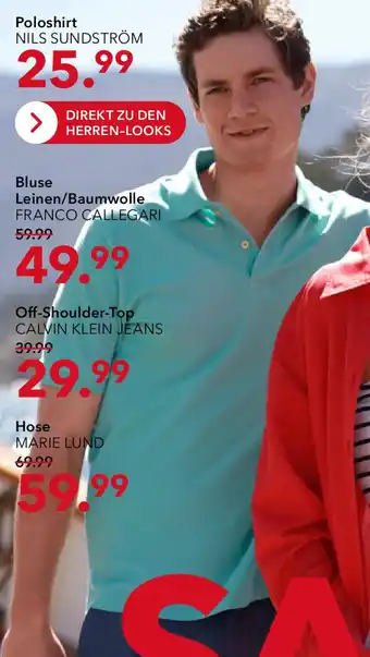 Peek & Cloppenburg NILS SUNDSTRÖM Poloshirt Angebot