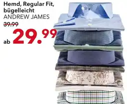 Peek & Cloppenburg ANDREW JAMES Hemd, Regular Fit, bügelleicht Angebot
