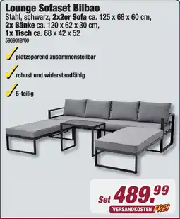 Poco Lounge Sofaset Bilbao Angebot